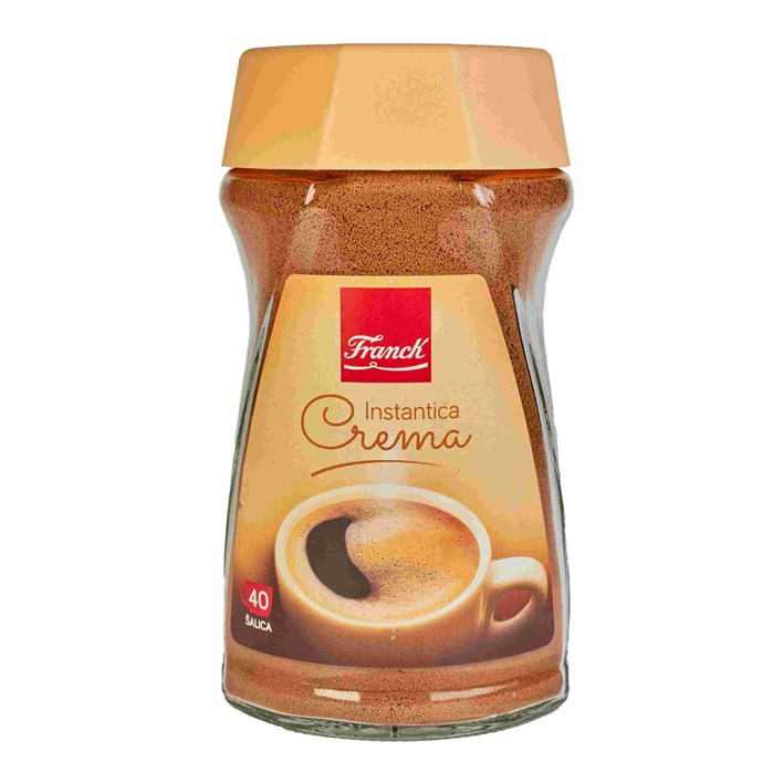 INSTANT KAVA CREMA BOČICA 80g FRANCK