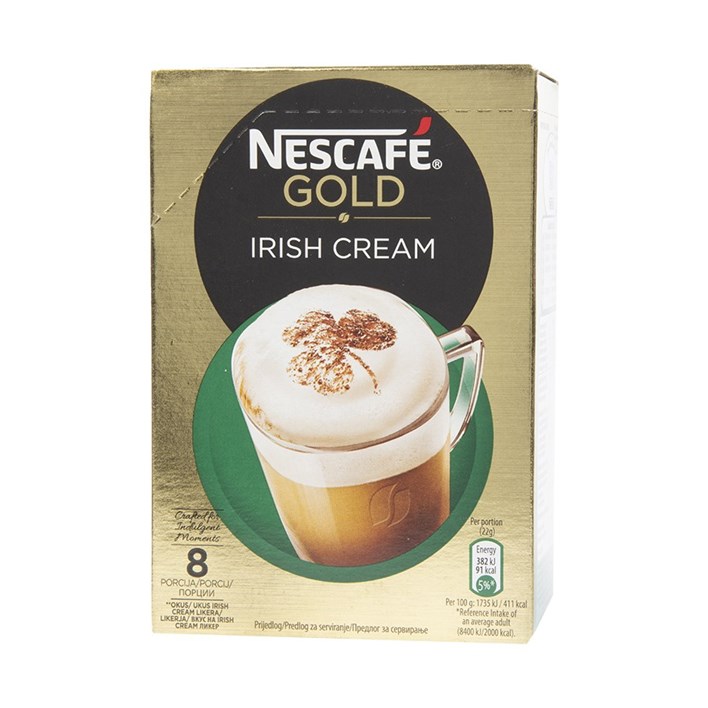 INSTANT NESCAFE CAPPUCINO IRISH LATTE 176g ALCA