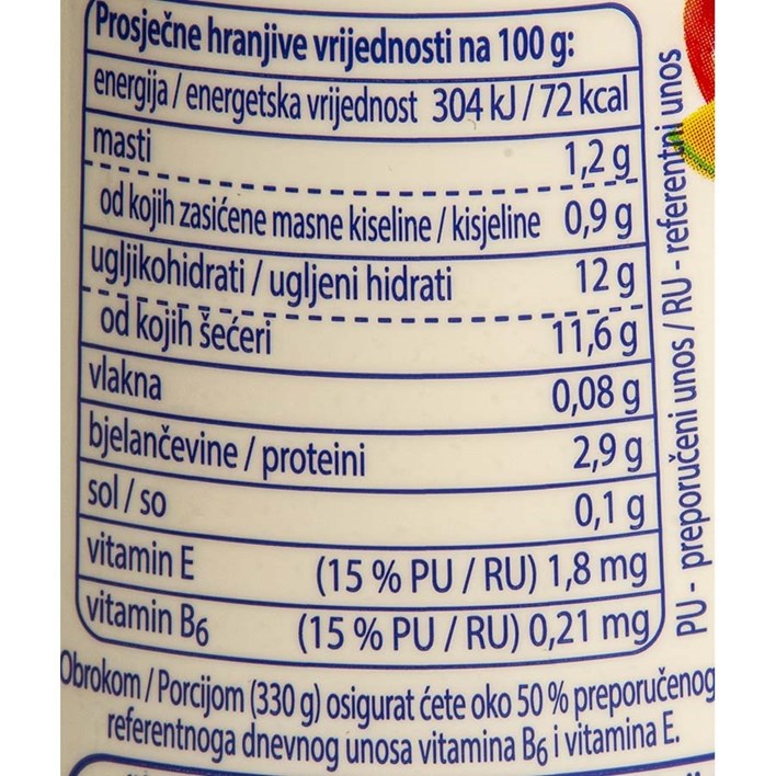 JOGURT B.AKTIV JABUKA MRKVA DINJA 330g DUKAT