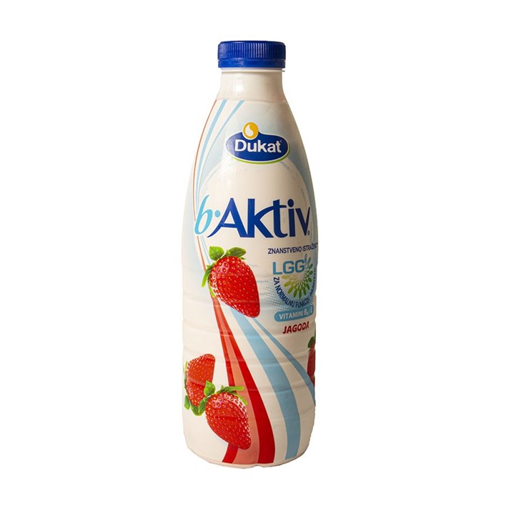 JOGURT B.AKTIV LGG JAGODA 1kg DUKAT