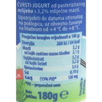 JOGURT ČVRSTI DOMAĆA KRAVICA 180g VINDIJA ULTRA