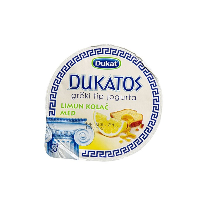 JOGURT DUKATOS LIMUN KOLAČ MED 150g DUKAT