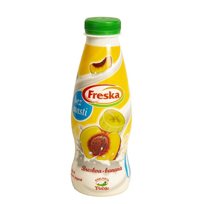 JOGURT FRESKA BRESKVA BANANA 500g VINDIJA