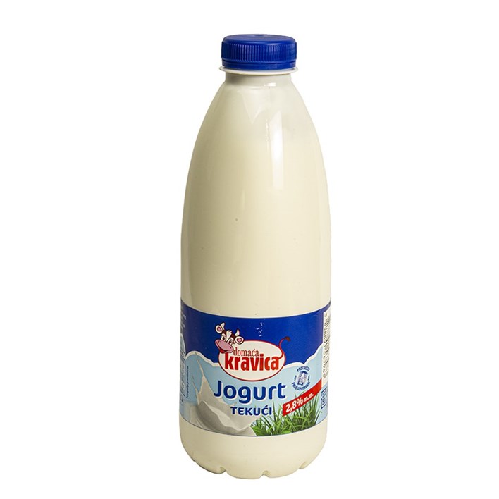 JOGURT TEKUĆI DOMAĆA KRAVICA 2,8%mm 1000g VINDIJA ULTRA