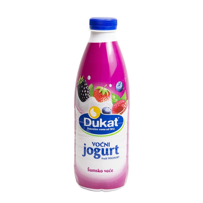 JOGURT VOĆNI ŠUMSKO VOĆE 1kg DUKAT