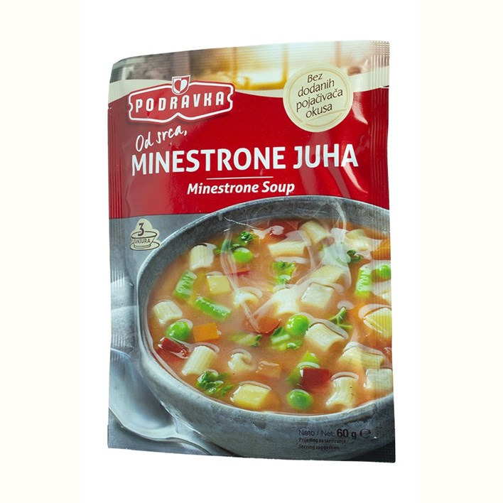 JUHA MINESTRONE 60g PODRAVKA