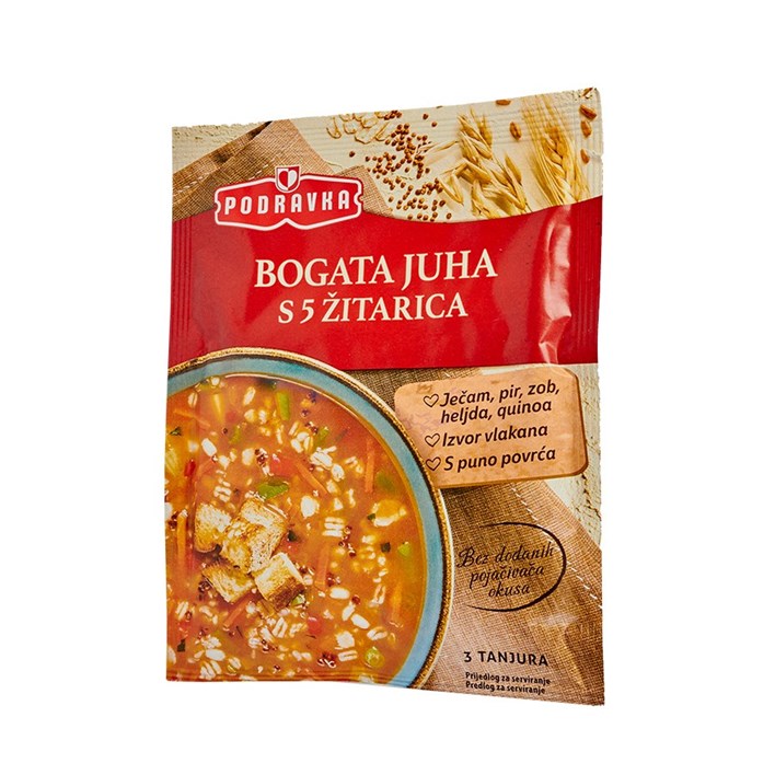 JUHA BOGATA S 5 ŽITARICA 80g PODRAVKA