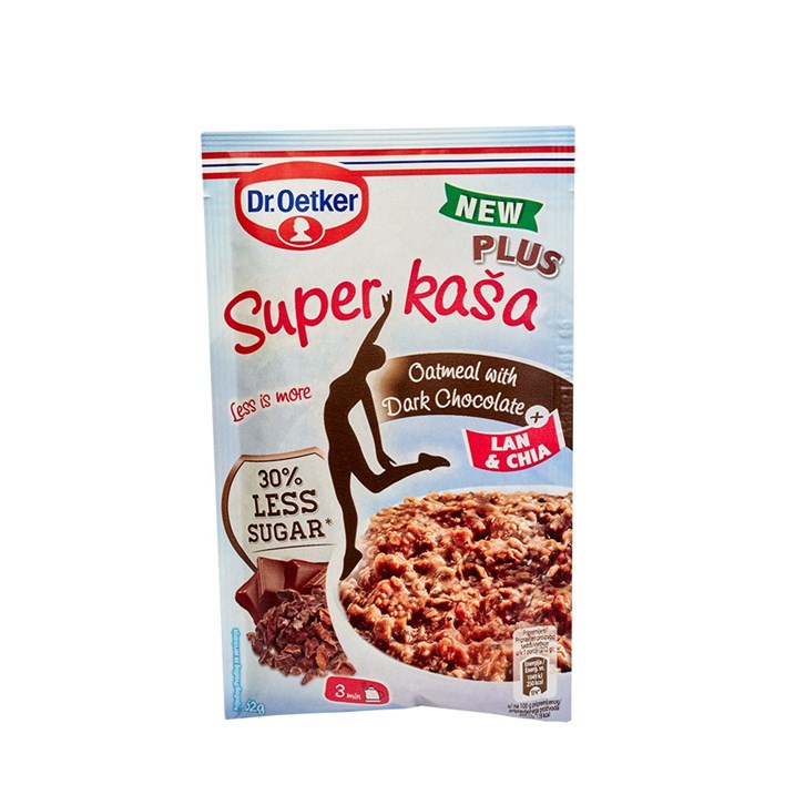 KAŠA SUPER PLUS S TAMNOM ČOKOLADOM 62g DR OETKER