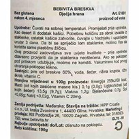 KAŠICA BEBIVITA 190 G BRESKVA