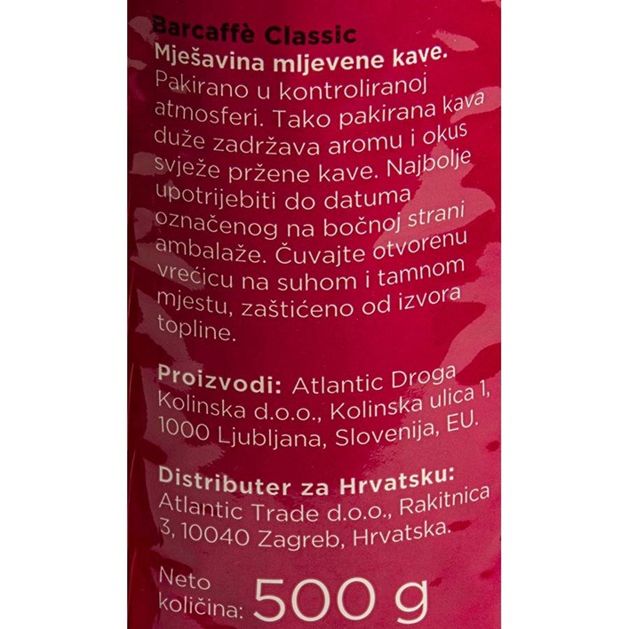 KAVA BRACAFFE 500g ATLANTIC