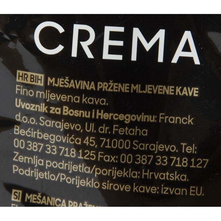 KAVA CREMA MLJEVENA 400g FRANCK