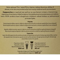 KAVA NOTA KAPSULE CAPPUCCINO 192g FRANCK