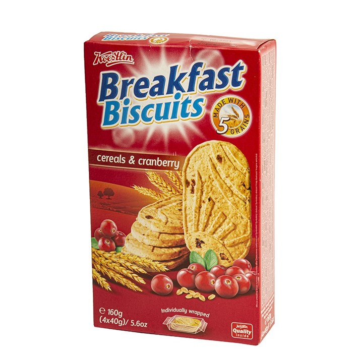 KEKS BREAKFAST CEREALS CRANBERRY 160g SAPONIA