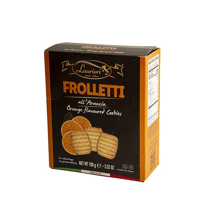 KEKS FROLLETTI NARANČA 100g DUPIN