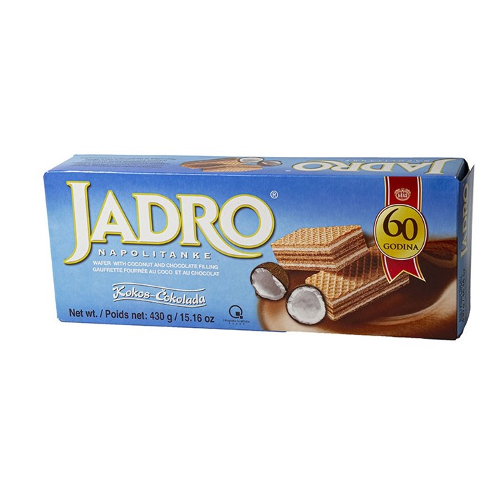 KEKS JADRO KOKOS ČOKOLADA 430g KRAŠ