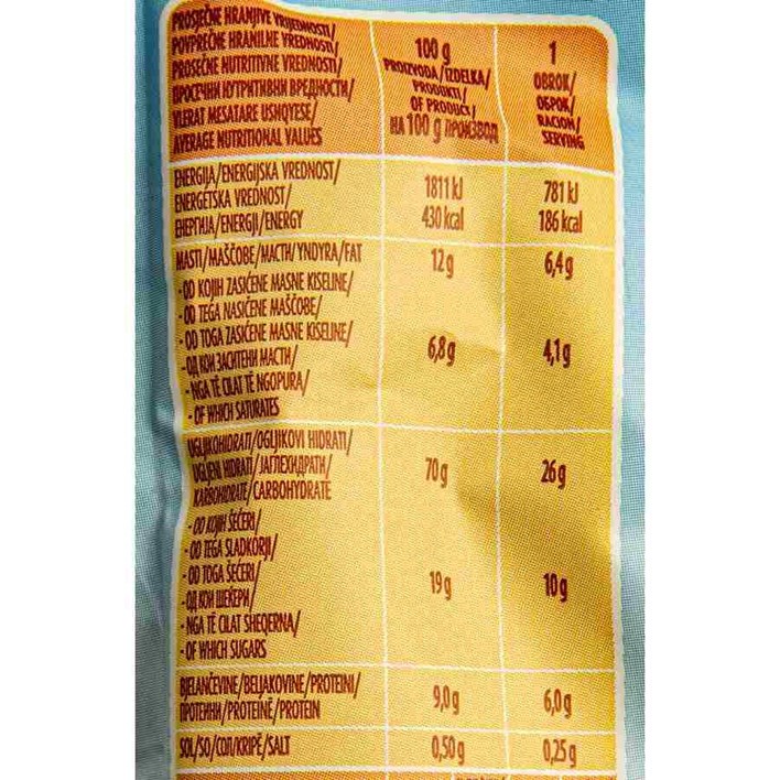 KEKS LINO KEKSOLINO MULTIGRAIN KEKSIĆI 140g PODRAVKA