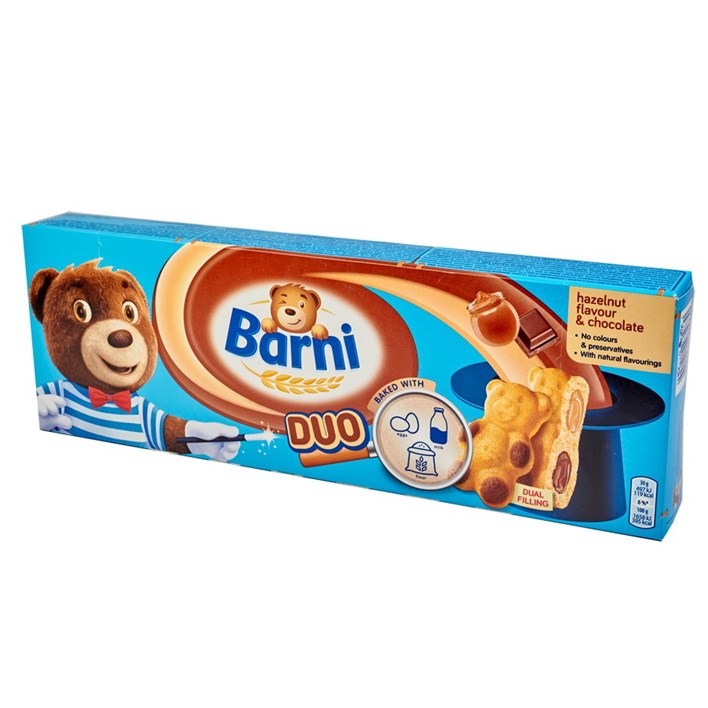 KEKS LU BARNI CHOC & NUT FILL 150g AWT