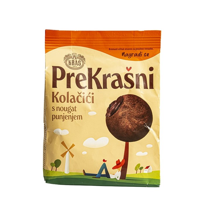 KEKS PREKRAŠNI NOUGAT 220g KRAŠ