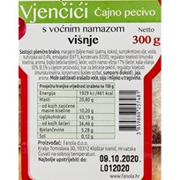 KEKS VJENČIĆI VIŠNJA 300g FANOLA