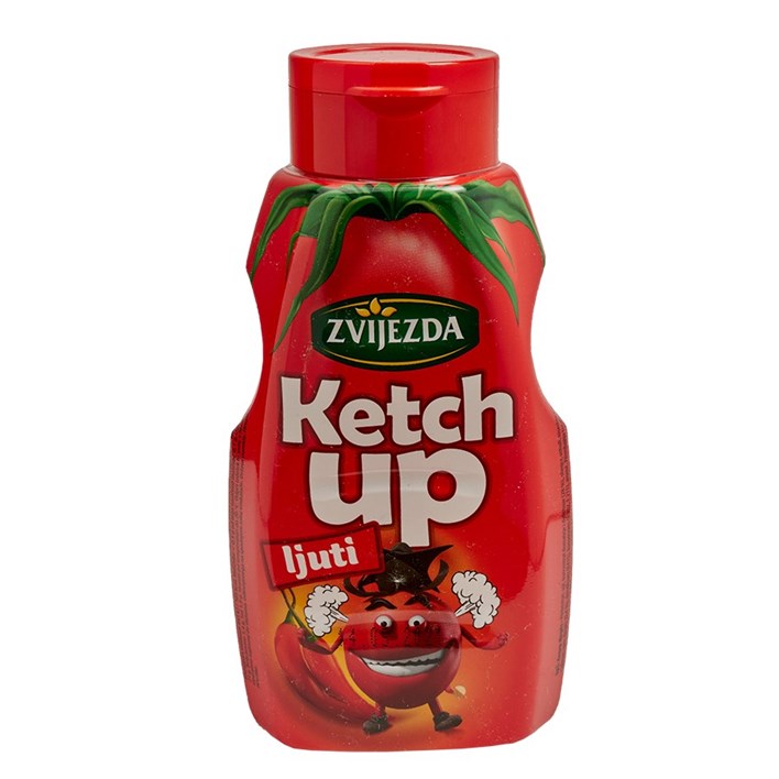 KETCHUP LJUTI 500g ZVIJEZDA