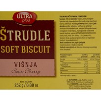 KOLAČ ŠTRUDLA VIŠNJA 252g ULTRA