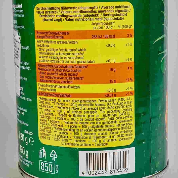 KOMPOT ANANAS KOLUTIĆI 820g VM2