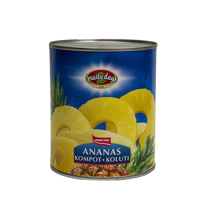 KOMPOT ANANAS KOLUTOVI 850g ULTRA