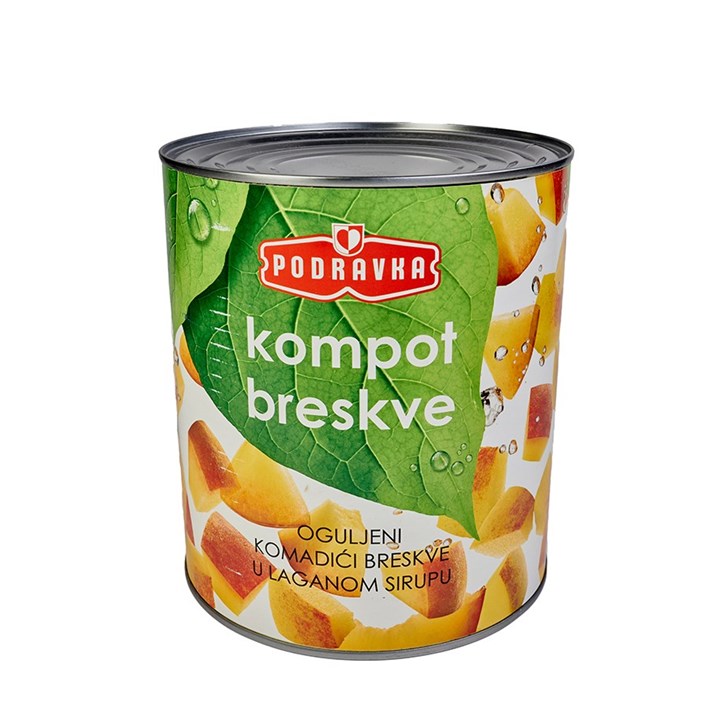 KOMPOT BRESKVA 3kg PODRAVKA