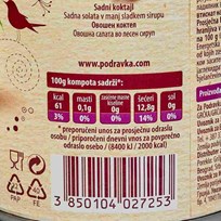 KOMPOT VOĆNI KOKTEL 800g PODRAVKA