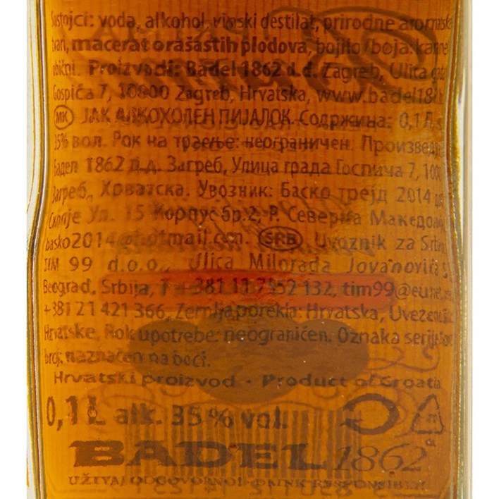 KONJAK PRIMA BRANDY 0,1l BADEL