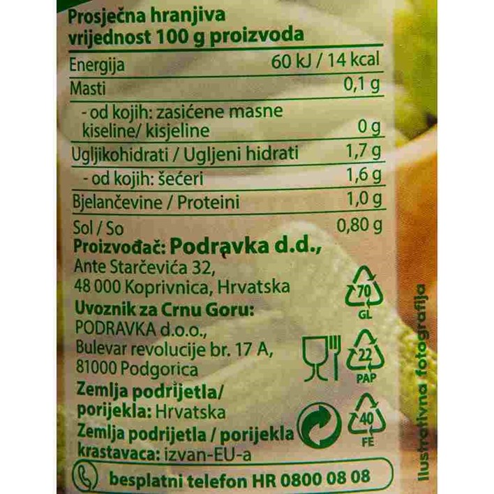 KRASTAVCI KLASIK 660G PODRAVKA