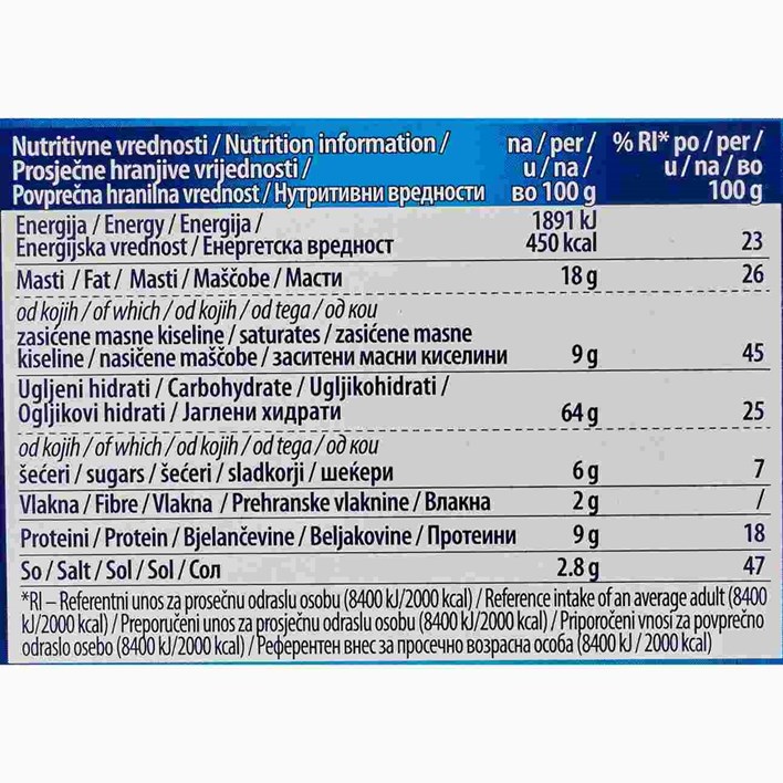 KREKER TAK SLANI 100g ALCA