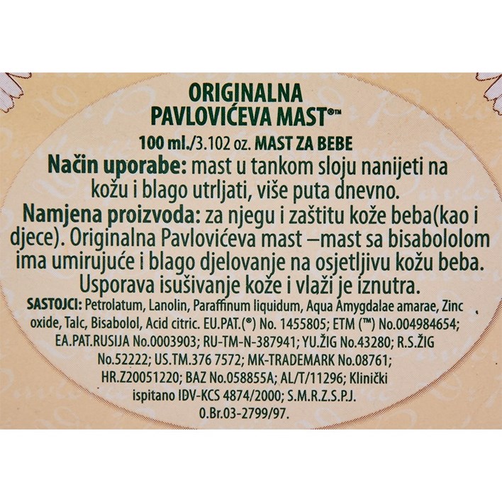 KREMA MAST PAVLOVIĆ 100ml ORBICO