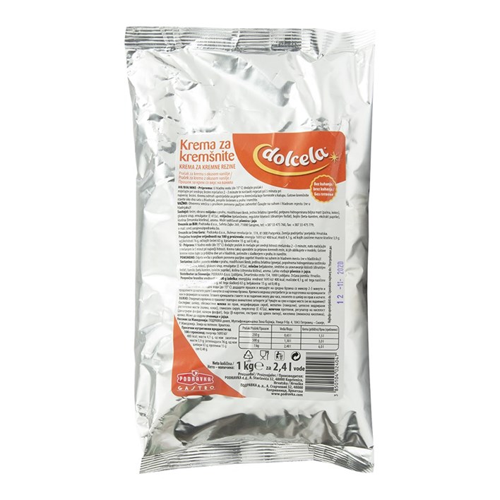 KREMA ZA KREMŠNITE 1kg PODRAVKA