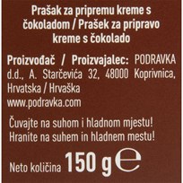 KREMA ZA KOLAČE ČOKOLADA 150g PODRAVKA