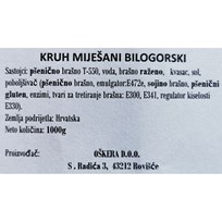 KRUH BILOGORSKI 1kg OŠKERA