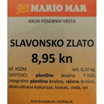 KRUH SLAVONSKO ZLATO 0,50kg MARIO MAR