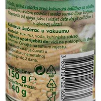 KUKURUZ ŠEĆERAC 150g LIMENKA PODRAVKA