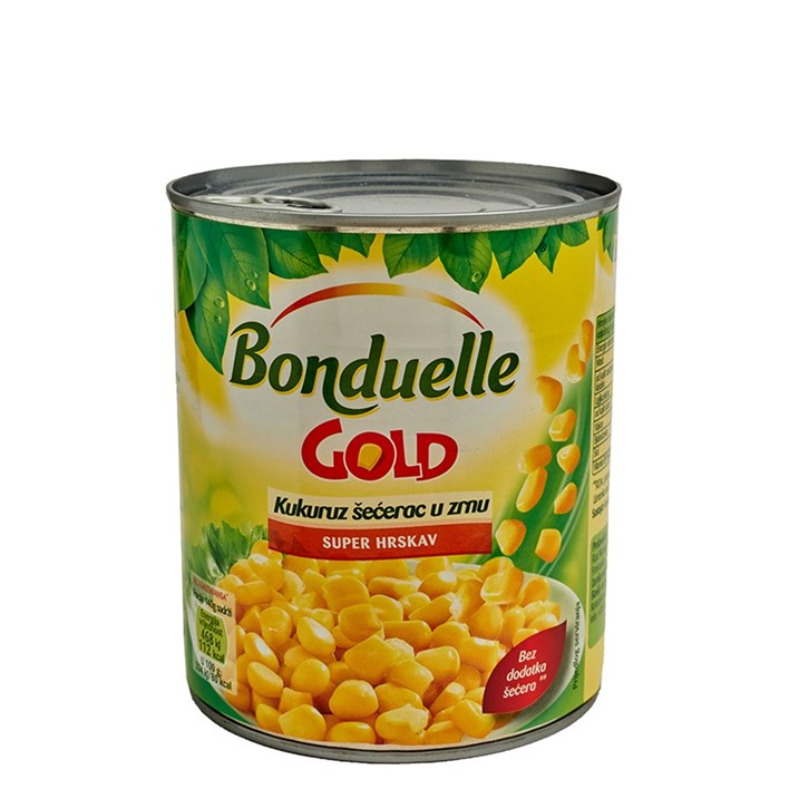 KUKURUZ ŠEĆERAC BONDUELLE GOLD 670g ORBICO