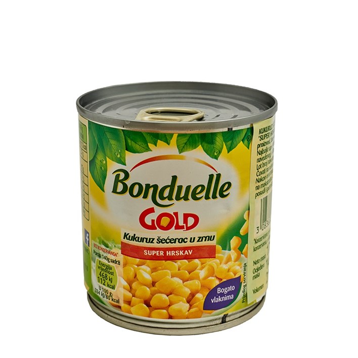 KUKURUZ ŠEĆERAC BONDUELLE GOLD 170g ORBICO