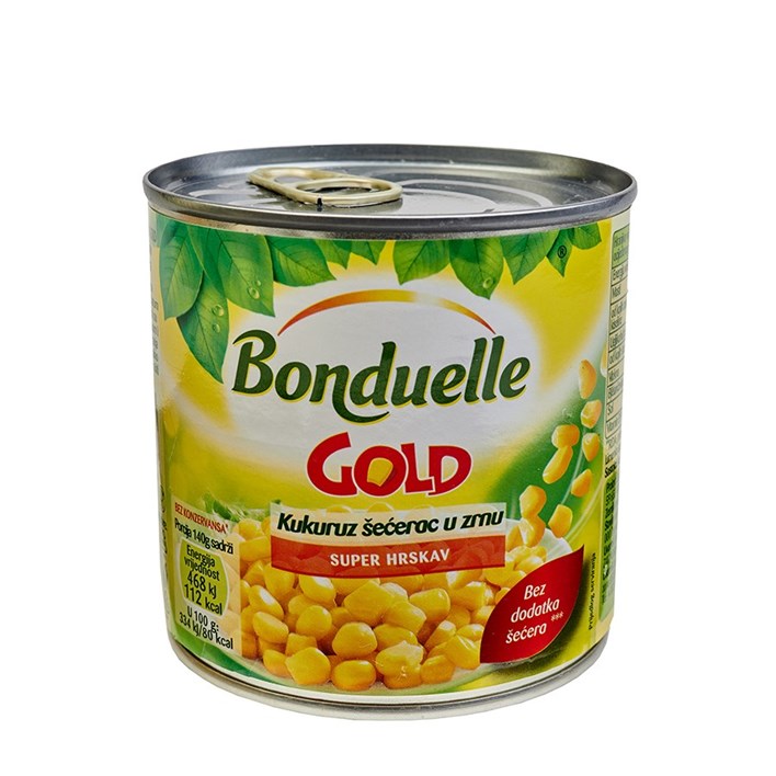 KUKURUZ ŠEĆERAC BONDUELLE GOLD 340g ORBICO