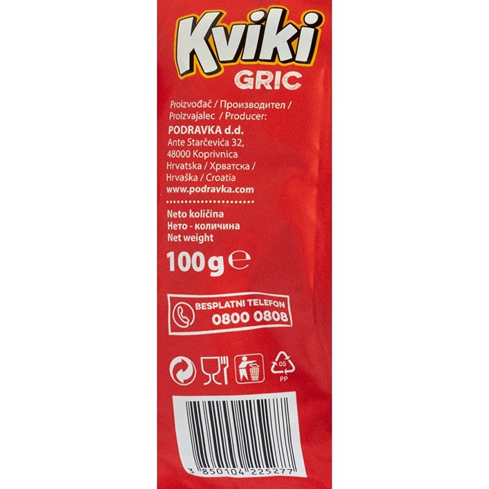 KVIKI GRIC 100g PODRAVKA