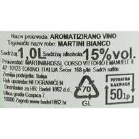 LIKER MARTINI VERMOUTH BIANCO 1l BADEL