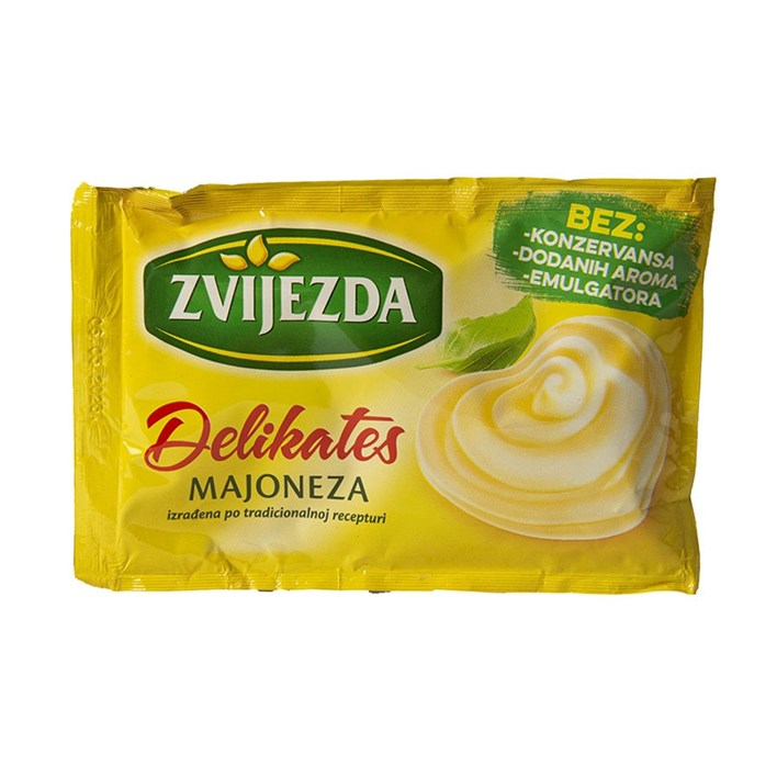 MAJONEZA DELIKATESNA 85g ZVIJEZDA