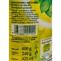 POVRĆE MAKEDONSKI MIX BONDUELLE 400g ORBICO