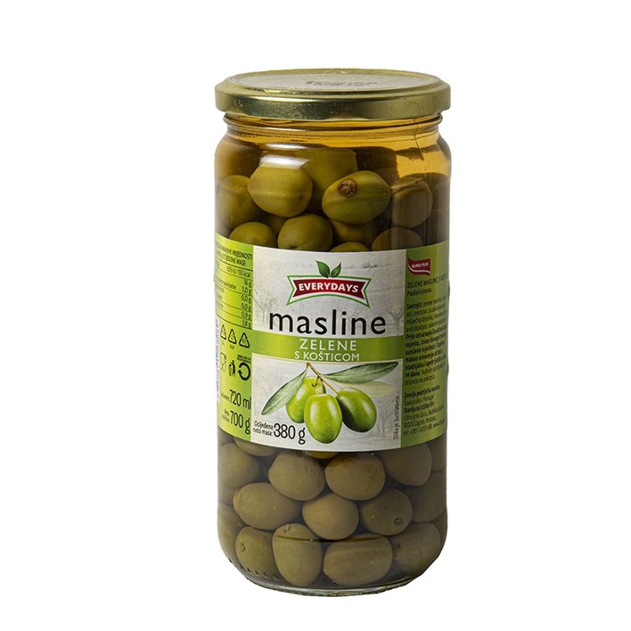 MASLINE ZELENE SA KOŠTICOM 700g GIANA ULTRA