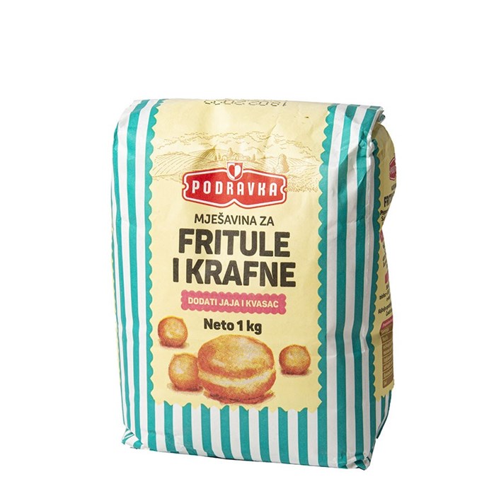 MJEŠAVINA ZA FRITULE I KRAFNE 1kg PODRAVKA