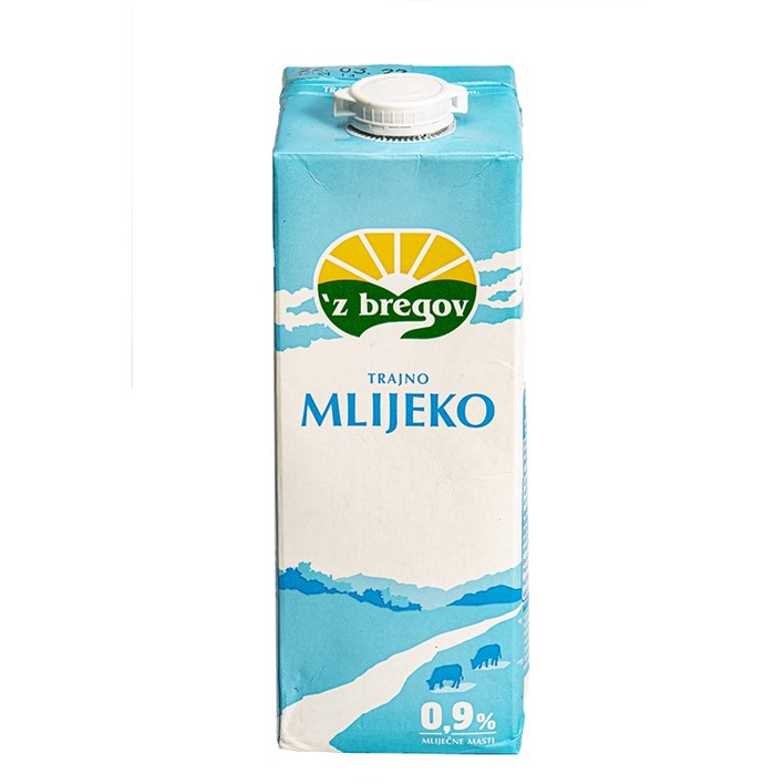 MLIJEKO TRAJNO 0,9%mm 1l VINDIJA