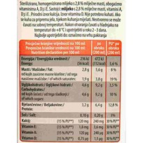 MLIJEKO TRAJNO 2,8%mm + D VITAMIN 1l VINDIJA