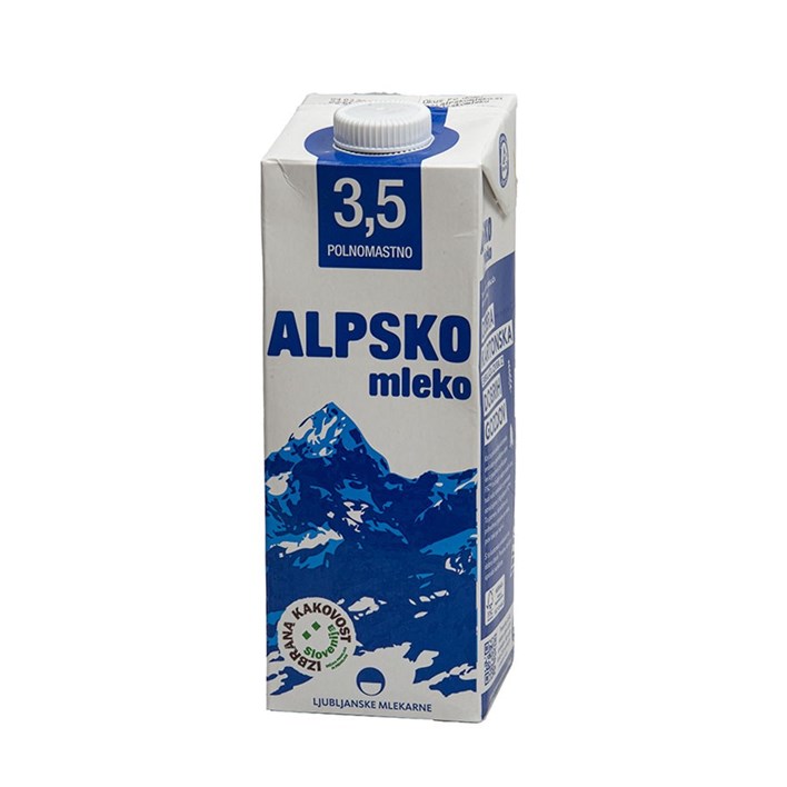 MLIJEKO TRAJNO ALPSKO 3,5%mm 1l DUKAT